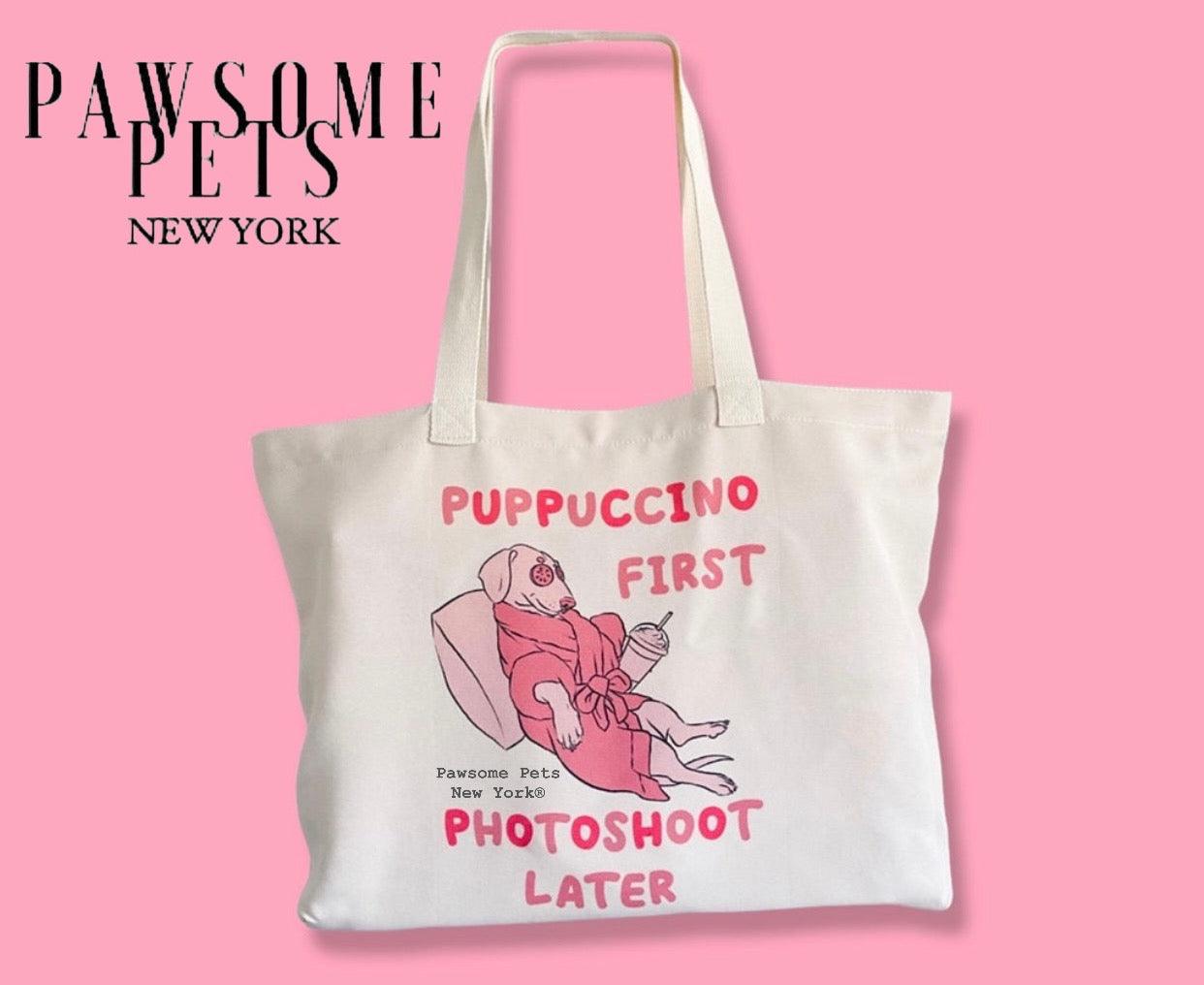 TOTE BAG - PUPPUCCINO FIRST