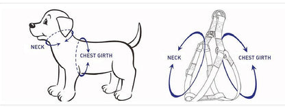 STEP IN HARNESS - RED BLACK STRIPE