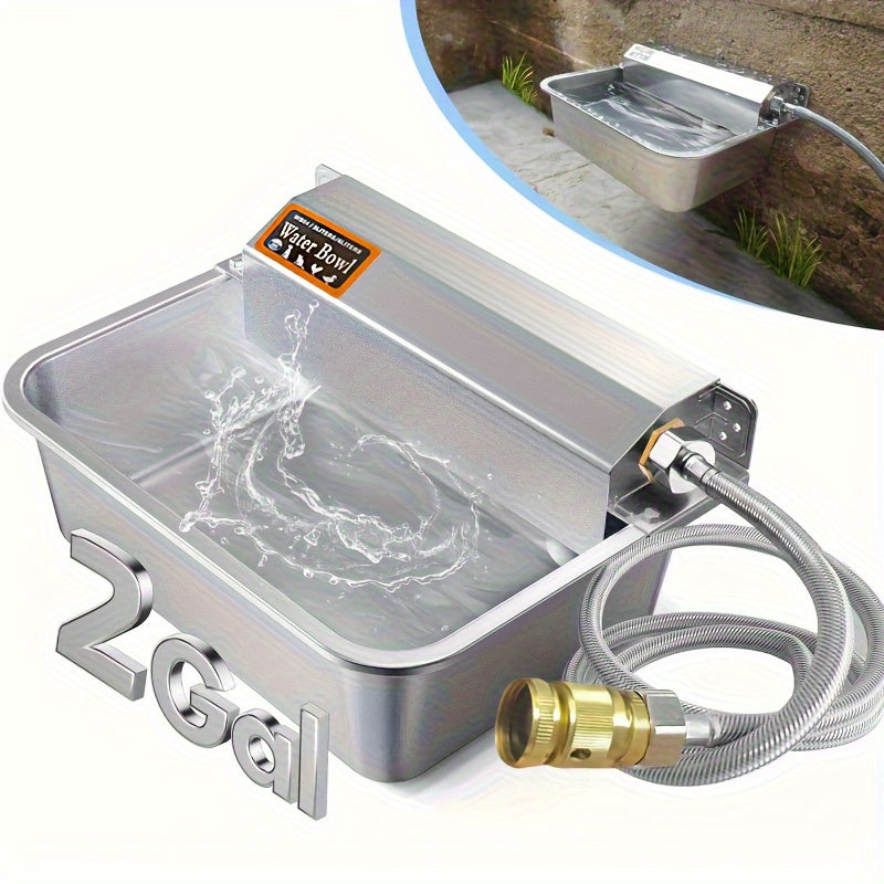 NNETM Automatic Stainless Steel Drinking Fountain