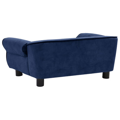 NNEVL Dog Sofa Blue 72x45x30 cm Plush