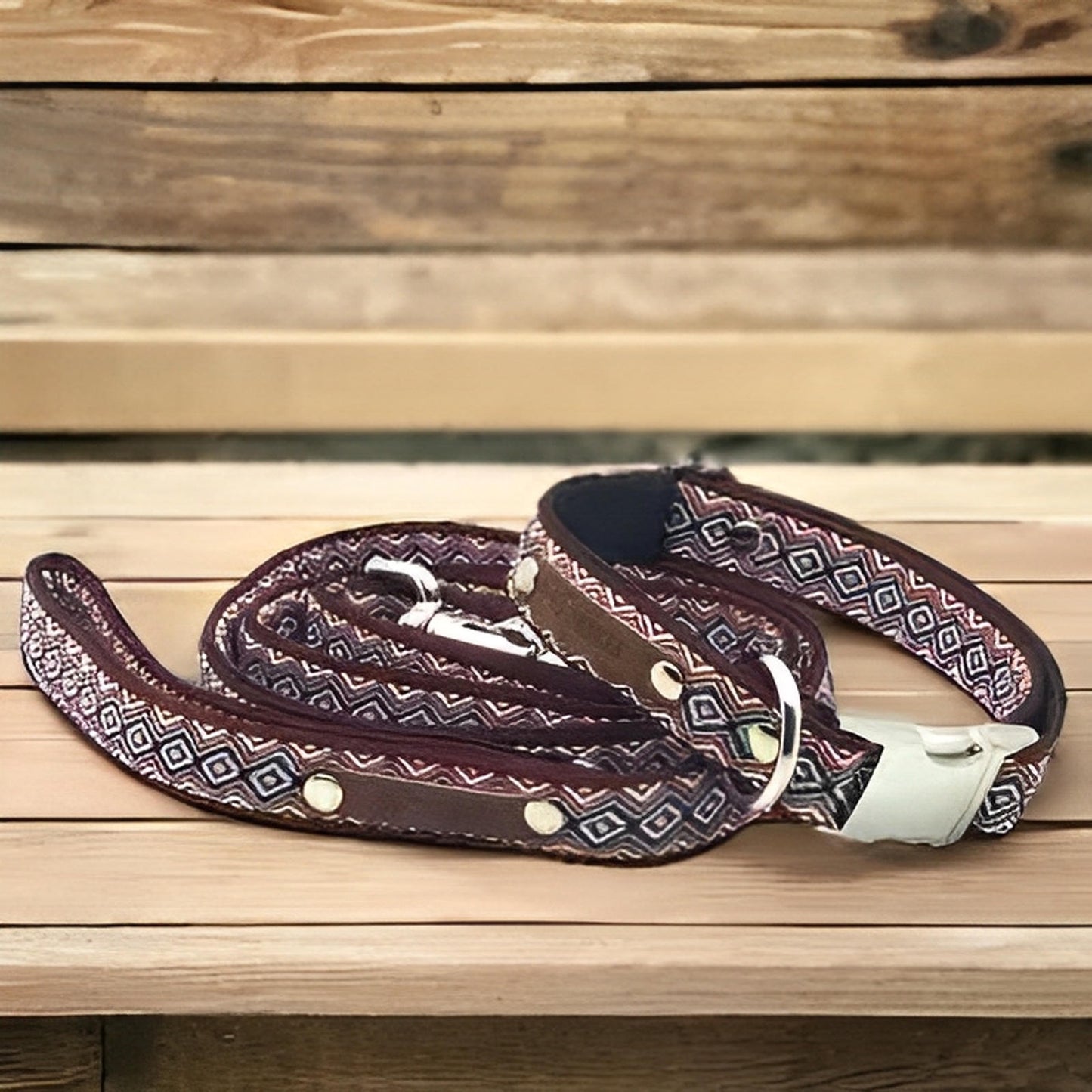 Luxurious Pup Elegance Collar Set: Handmade Designer Style for Your Pup 🐾