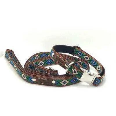 Regal Paws Designer Cotton Dog Collar 🌟